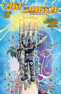 Comic book cover art by Jorge Pacheco