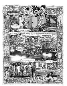 Comic book art by Jorge Pacheco