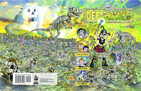 DEE-CEASED #1 cover art by Jorge Pacheco